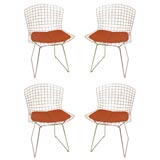 4 Chrome Bertoia Chairs